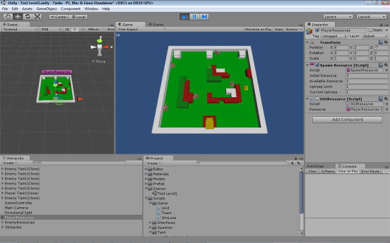 WIP tank game screenshot